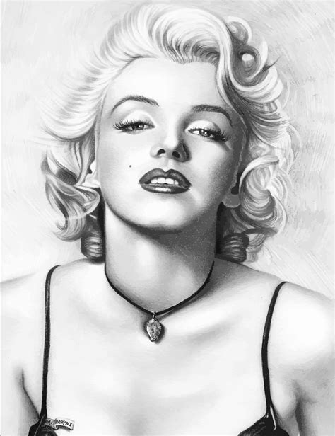 marilyn monroe dibujos